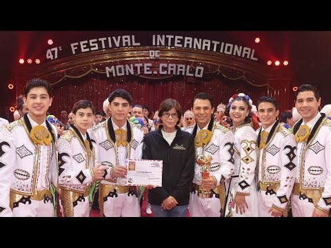 Flying Caballero! Trapeze Act! Golden Clown! 47th International Circus Festival Of Monte Carlo.