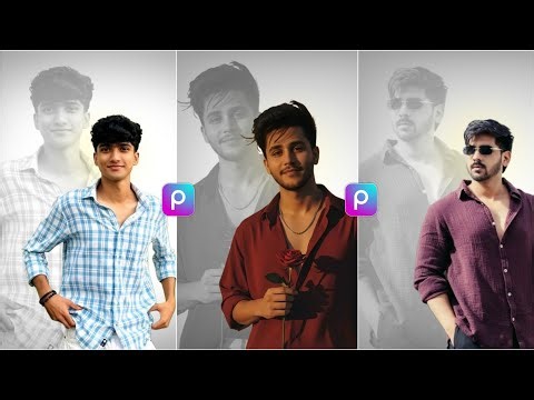 Trending dual photo editing | Double exposure Picsart photo editing tutorial #youtube #edit