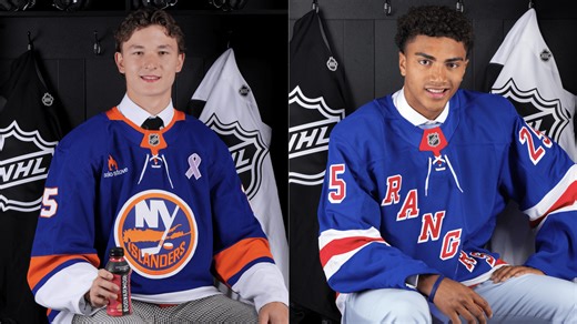 Schaefer, Spence ignite New York rivalry after 2025 NHL Draft