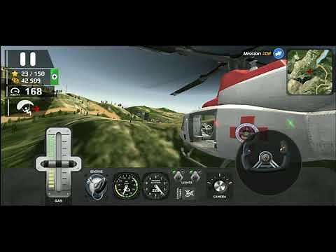 HFPS: Helicopter Pilot Simulator - Helicopter, collecting stars # 11 - Gameplay for Android