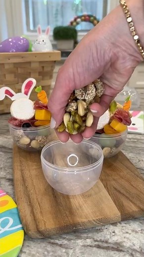 Easter Egg Charcuterie Cups