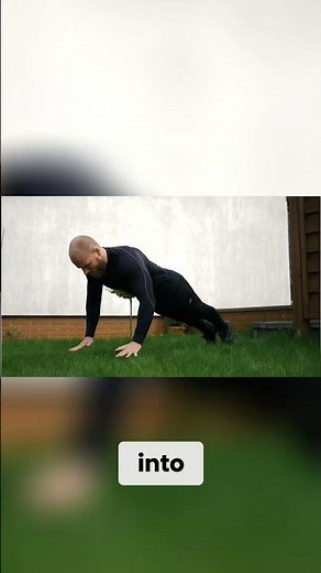 Explosive Push-Up: Unleash Strength & Power in Seconds! #shorts