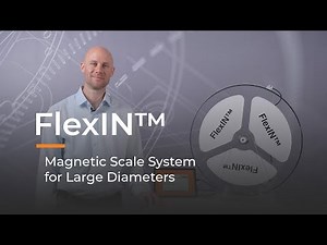 FlexIN™ Magnetic Scale System for Large Diameters