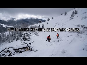 How To Adjust A Seek Outside Backpack Harness For Your Torso Height