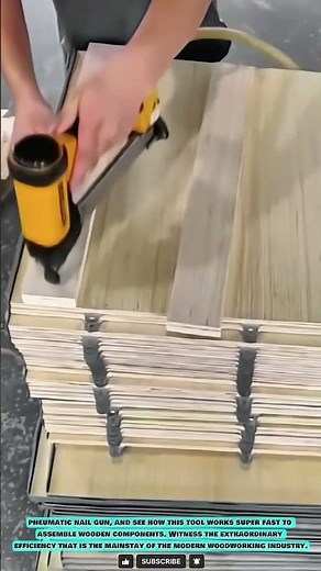 Advanced Furniture Production Tools: How Super-Fast Nail Guns Work #innovationtools