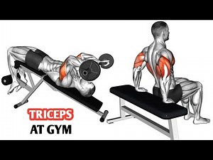 6 Powerful Triceps Exercises at Gym | Build Thick Arms