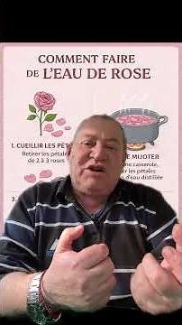 How to make rose water? 🌹 Full recipe at the end of the video
