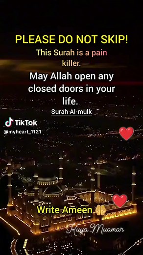 119K views · 8.1K reactions | May ALLAH open any closed doors in your life ❤️❤️❤️爐 #assalamualaikumwarahmatullahiwabarakatuh #everyonehighlightsfollowers #hilights | Pagar Page | Facebook