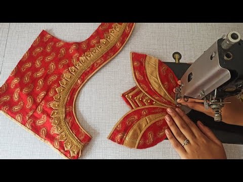 Very stylish blouse back neck design || blouse || cutting and stitching back neck blouse design