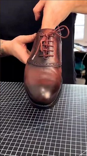 How to Polish Leather Shoes Like a Pro 👞✨ #shorts #highfashion #officelook #pro