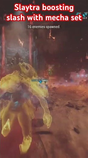 Slaytra unique trait boosting slash with mecha set