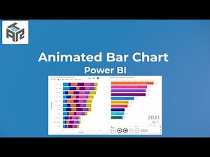 Create animated bar chart power bi