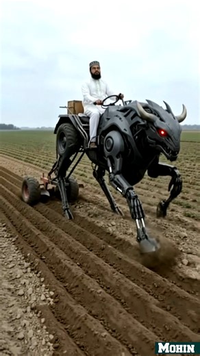 Robot Bull Tractor 🤖🐂