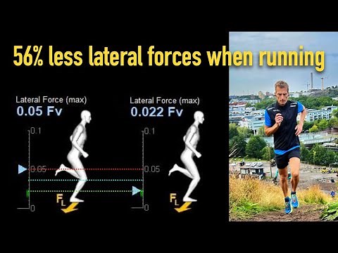 56% less lateral forces with one adjustment of the running technique