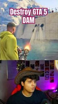 Trying to Destroy the DAM in GTA 5 😱