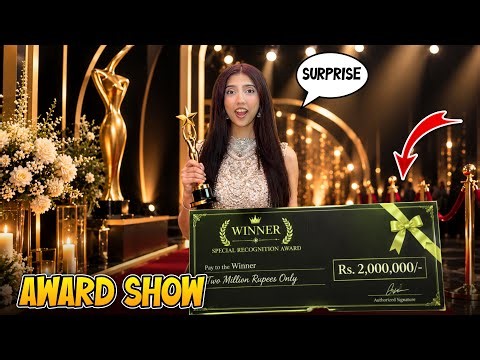 20 lakh ka prize money mila | Award show ceremony | Zainabfaisal | Sistrology