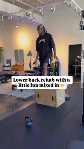 Who says rehab has to be boring? 👀 Our patient is a basketball coach and player, so we’re incorporating sport-specific drills like depth jumps, into his lower back rehab plan 🏀 Not only does this help him get back to what he loves, it also makes the whole process way more enjoyable At REP SportsMed, we believe recovery shouldn’t feel like a chore. It should keep you motivated, engaged, and honestly… sometimes even a little goofy 😂 👉 If you’re active and want a treatment plan tailored to your