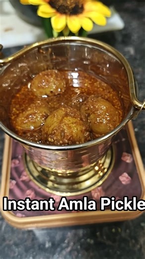 Amla Pickle Magic for Skin & Hair! ✨#amla #amlapickle #instantpickle #sweetamla #amlahealthbenefits.