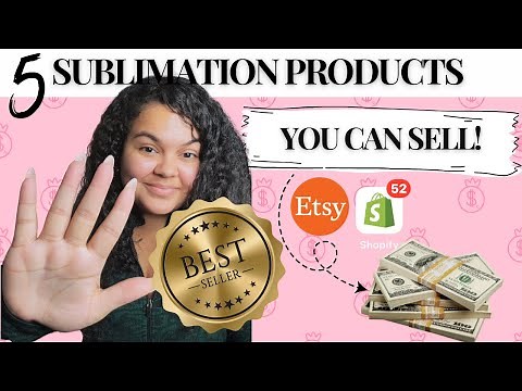 5 Best Selling Sublimation Products in 2024! Step By Step Tutorials!