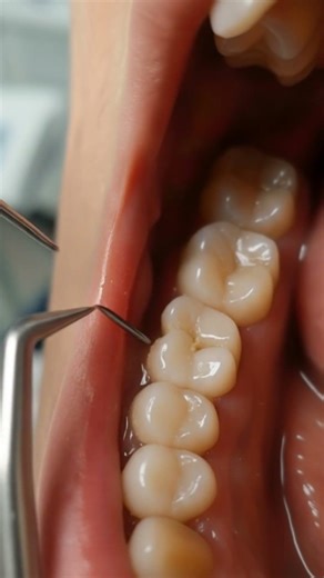 Heavy Tartar Removal | Ultrasonic Scaling Explained #toothcraft #dentist #shorts #asmr