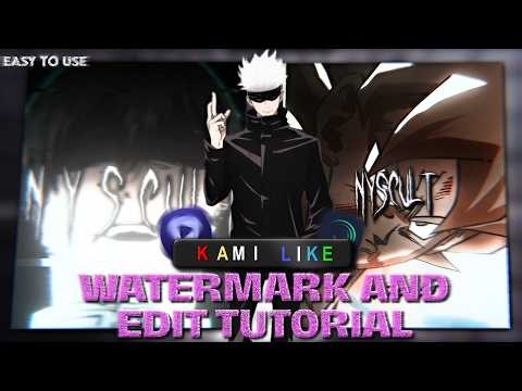 🚀 How To Make Kami Like Shake, Edit And Voice Watermark On Mobile 🔥 | Alight Motion (Free Preset)