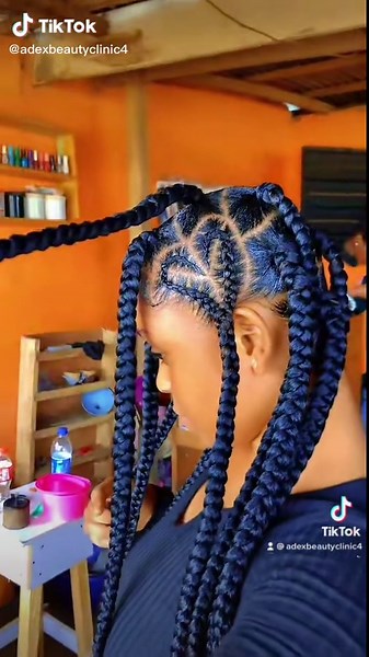 Creative Hairstyles with Braided Hair and Beads