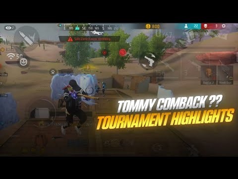 COMEBACK ❓ || FFM HIGHLIGHTS Ft.TOMMY🌚#freefireindia