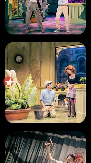 LITTLE SHOP OF HORRORS released new photos of Andrew Barth Feldman, Sarah Hyland, James Carpinello and Kevin Del Aguila! 🪴 See the new stars in LITTLE SHOP OF HORRORS by finding your seats at Broadway.com! 📸: Evan Zimmerman for MurphyMade #littleshopofhorrors #andrewbarthfeldman #sarahhyland #jamescarpinello #kevindelaguila #suddenlyseymour #offbroadway #theater #musicaltheatre #musicals | Broadway.com