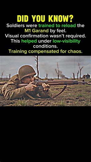 How WWII Soldiers Reloaded the M1 Garand Without Even Looking