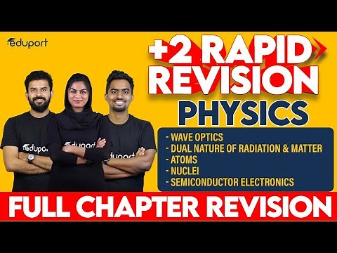 Plus Two Public Exam Physics Chapters 10, 11, 12, 13, 14 | Rapid Revision | Eduport Plus Two