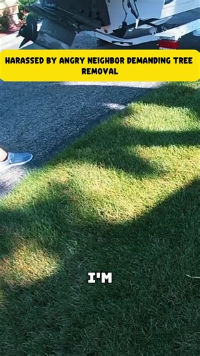 Angry Neighbor Demands Tree Removal: A Neighborly Dispute