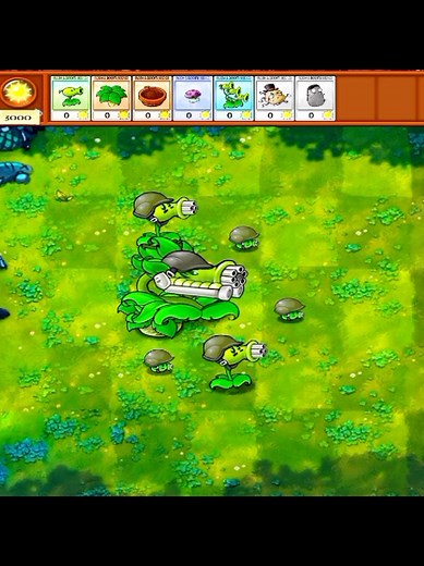 Build a mini base #plantsvszombies