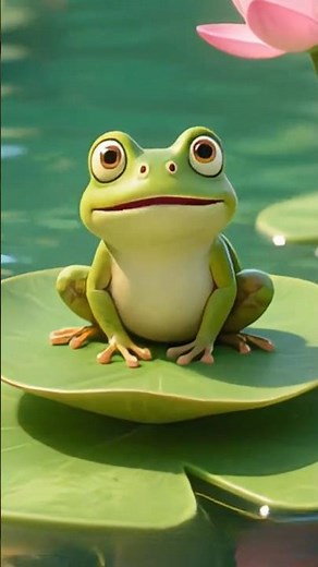 Jump, Little Frog! 🐸 | Fun Frog Rhyme for Kids | 2D Animated Nursery Song by Kidpid Toons