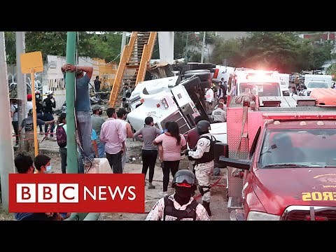 55 people killed and dozens hurt in Mexico truck crash - BBC News