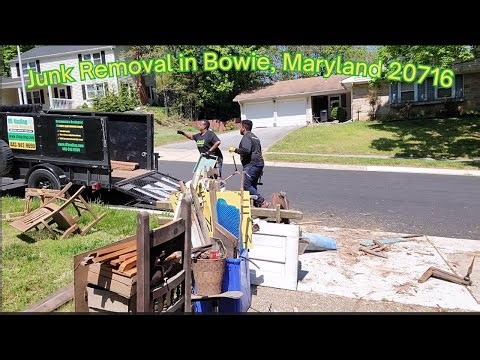 Urgent Junk Removal | Same-Day Service in Bowie, Maryland