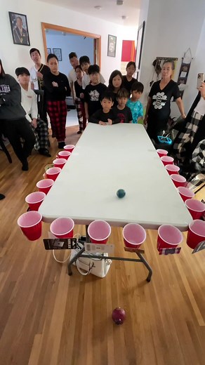 Christmas Cup Drop Game Part 1 #game #Holidays #christmasgames #christmastime #christmas #cupdrop #familytime #family #funtime #game #fyp