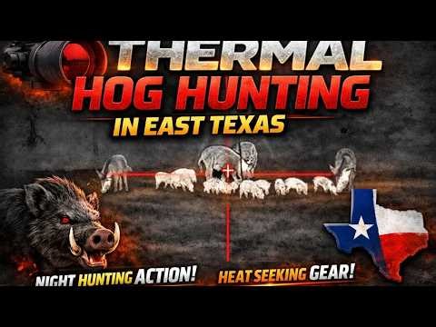 Thermal Hog Hunting In East Texas | ThOR 6 Mini 384