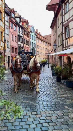 Germany’s Most Colorful Medieval Street! 🎨🇩🇪