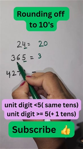🧠 Master Rounding Rules in Seconds! | Quick Math Tips 🚀 #shortsfeed #shorts #maths #viral #tricks