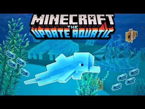 Minecraft The Aquatic UPDATE - ALL NEW Features EXPLAINED - 1.3 Update Review (MCPE 1.3 Update)