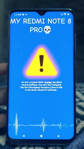my redmi note 8 pro got corrupted
