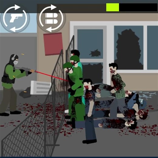 Flat Zombies Defense 🧟‍♂️ Insane Zombie Cleanup! #shorts