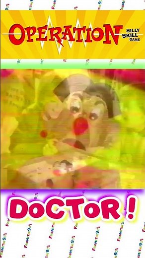 OPERATION BOARD GAME ORIGINAL 90S Commercial #shorts #findmethe90s #operation #games