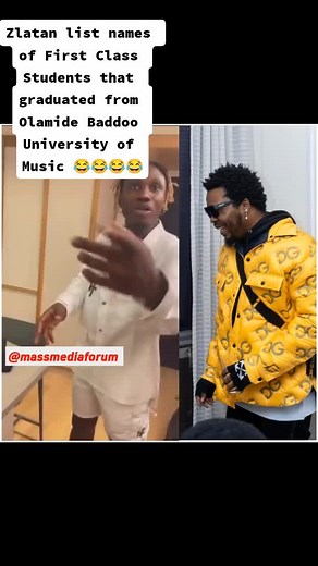 Zlatan Lists First Class Students from Olamide Baddoo University of Music