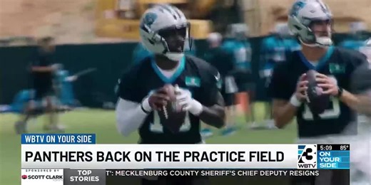 Panthers back on the practice field ahead of final preseason game