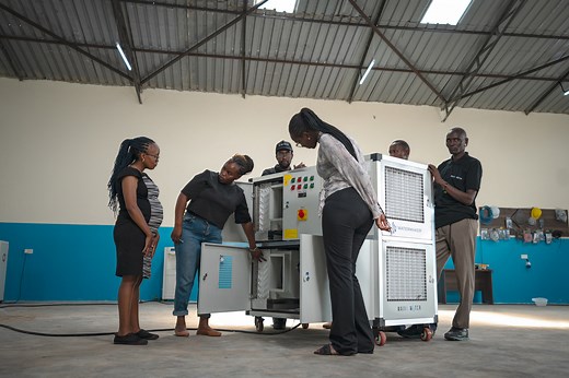 Turning air into H20: How her innovative Majik machine gets clean drinking water to those in need