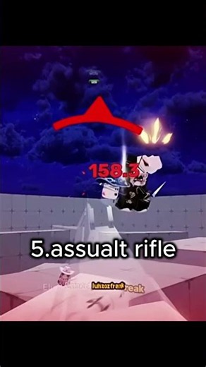 Top 5 weapons in rivals #jvkefla #we1rd #viral