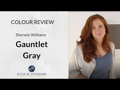Paint Colour Review: Sherwin Williams Gauntlet Gray SW 7019