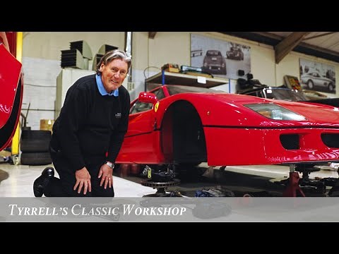 Ferrari F40 restoration - Part 1 | Tyrrell's Classic Workshop