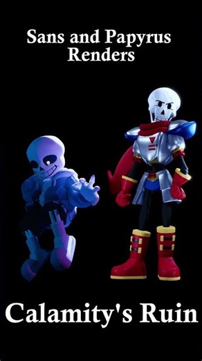 Calamity's Ruin a Deltarune Asym: All of the Current Renders